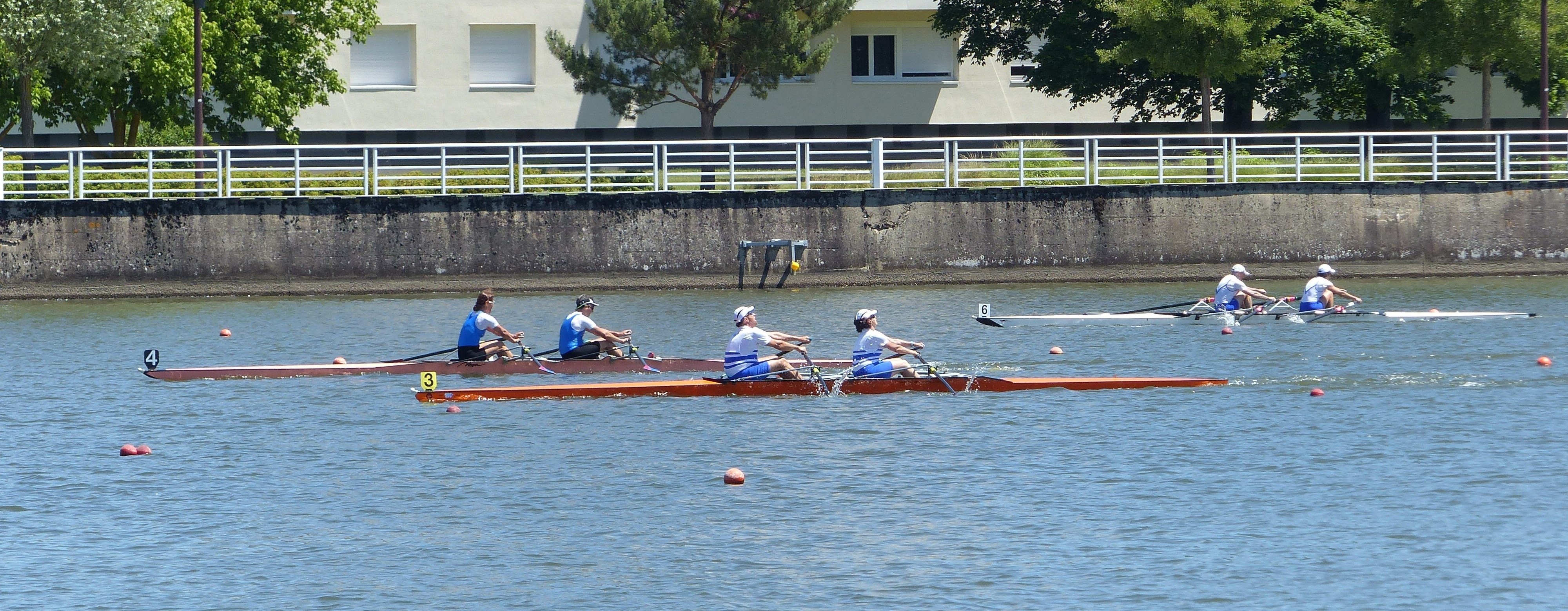 Des bons résultats aux Championnats de France d’aviron 2015